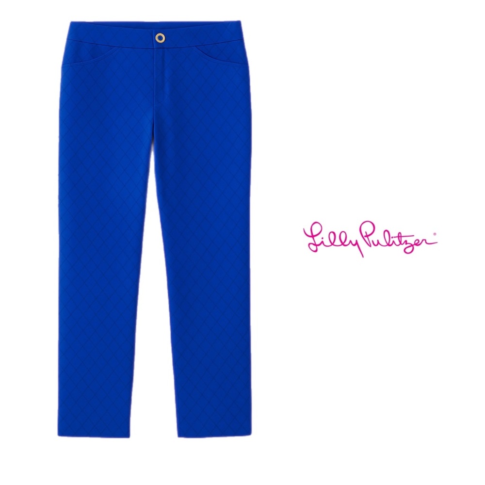 Lilly Pulitzer Royal Blue Kelly Trousers